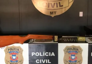 Ação rápida da polícia civil culmina em prisão por ameaça e porte ilegal em Alto Garças